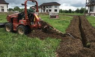 Копка траншей для водопровода в Сарове: цена за метр от 952 руб.