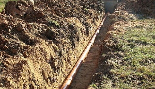 Копка траншей для водопровода в Сарове: цена за метр от 952 руб.